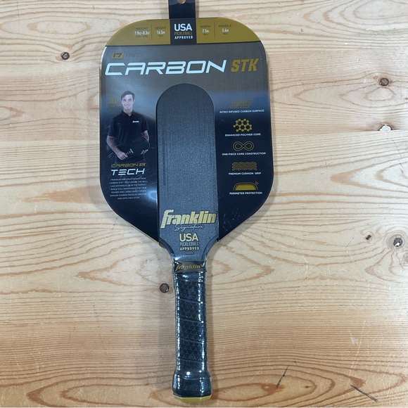 Franklin Other - NEW Franklin Sports Signature Series Carbon STK Pickleball Paddle 
JW Johnson